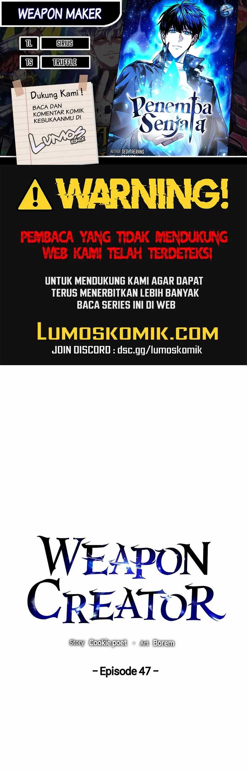Weapon Maker Bab 47 halaman 1
