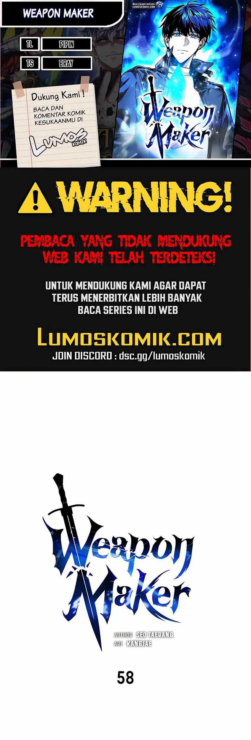 Weapon Maker Bab 58 halaman 1