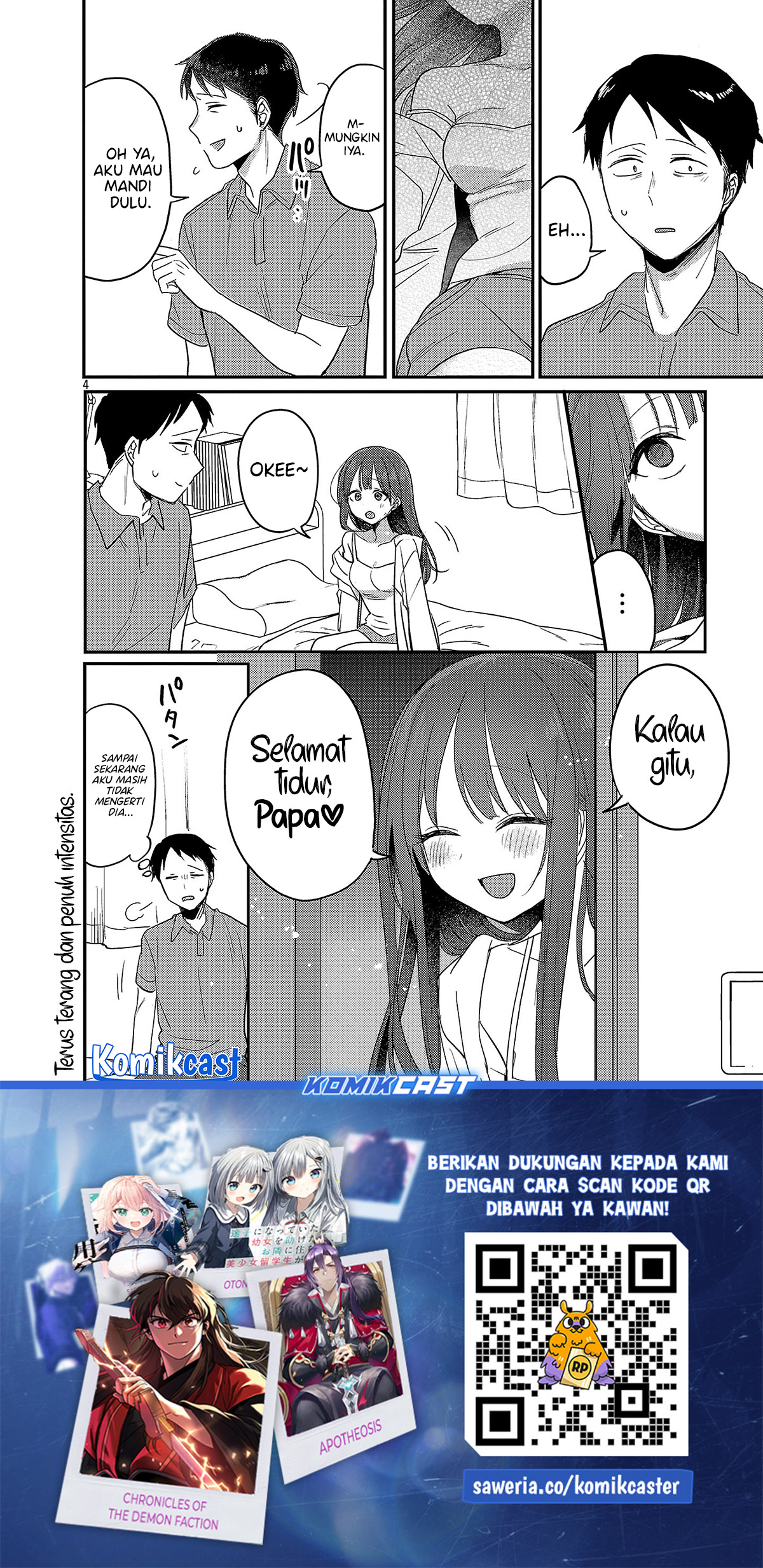 Welcome Home, Papa chapter 23.5 halaman 5