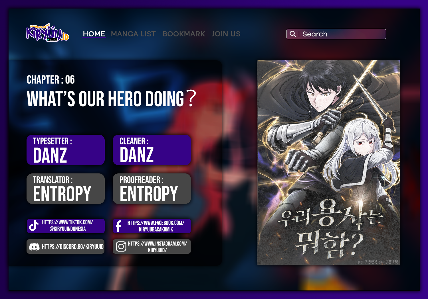 What’s Our Hero Doing? chapter 06 halaman 1