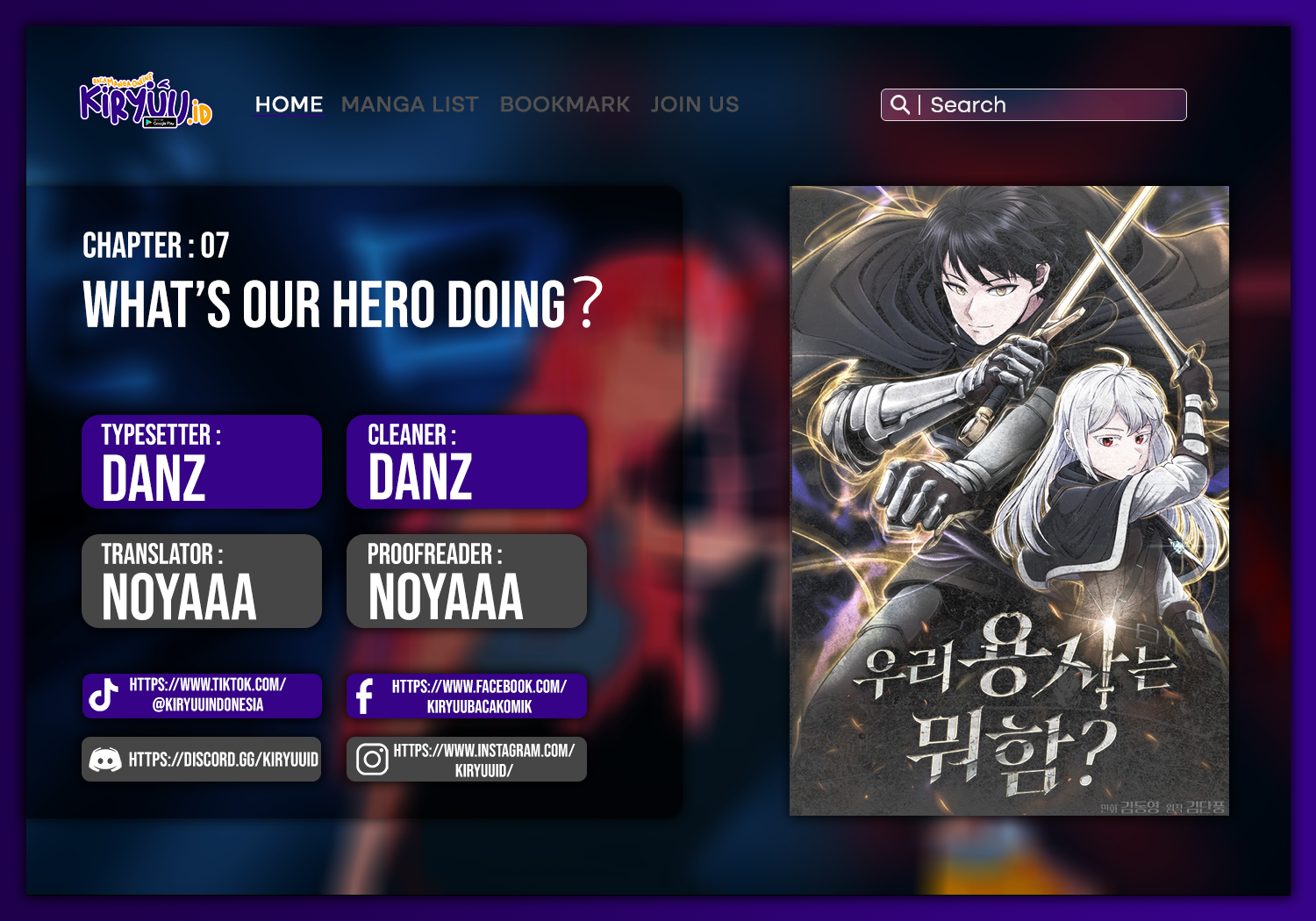 What’s Our Hero Doing? chapter 07 halaman 1