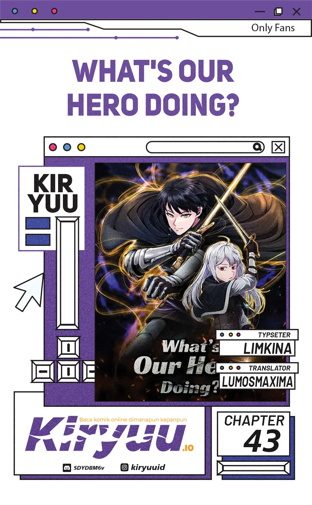 What’s Our Hero Doing? chapter 43 halaman 1