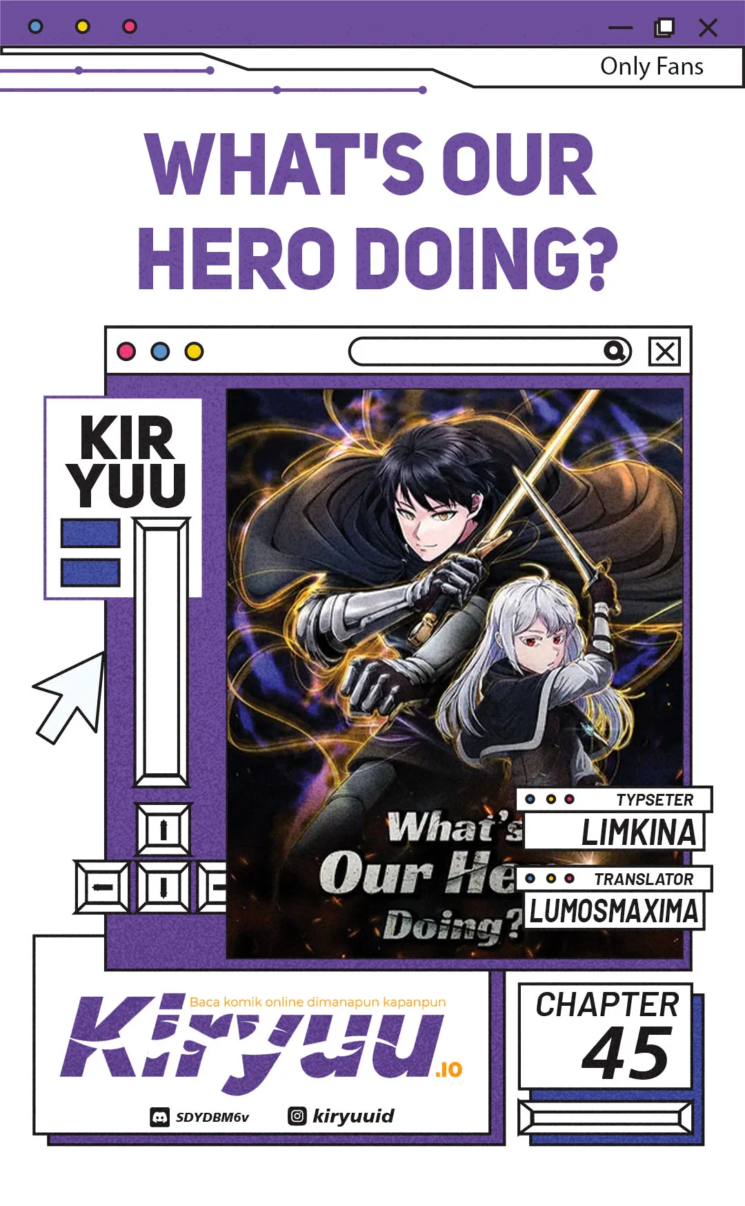 What’s Our Hero Doing? chapter 45 halaman 1
