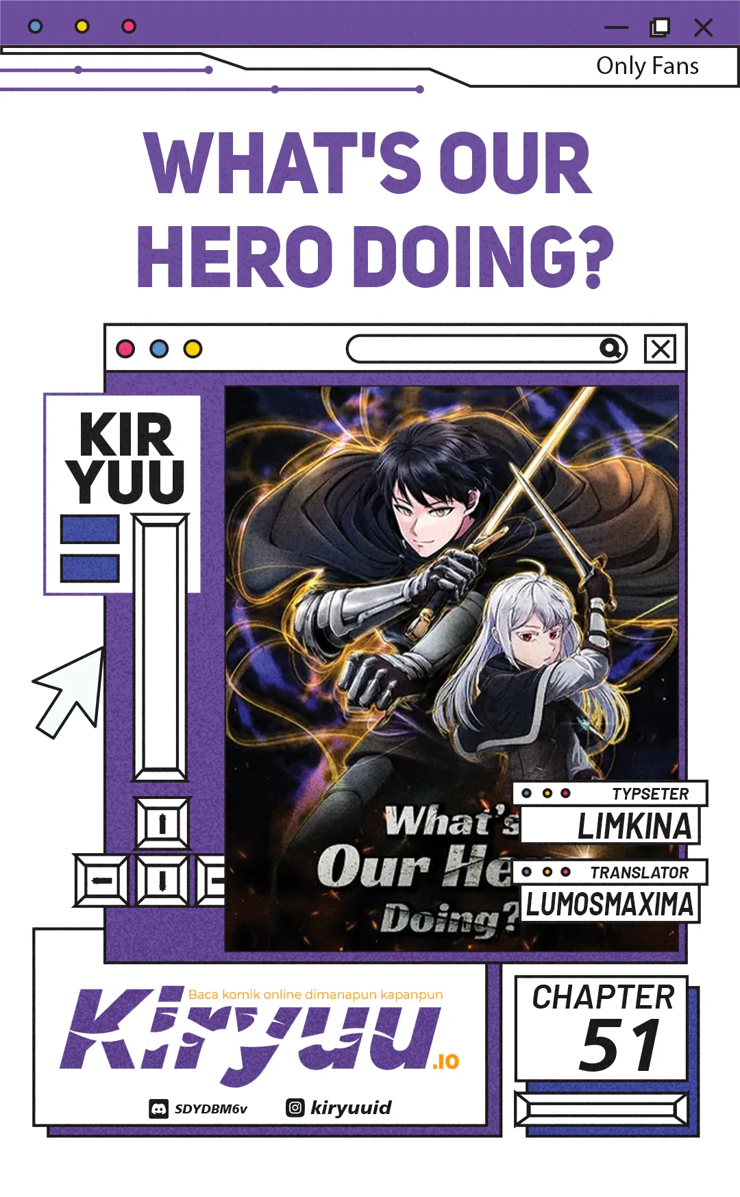 What’s Our Hero Doing? Bab 51 halaman 1