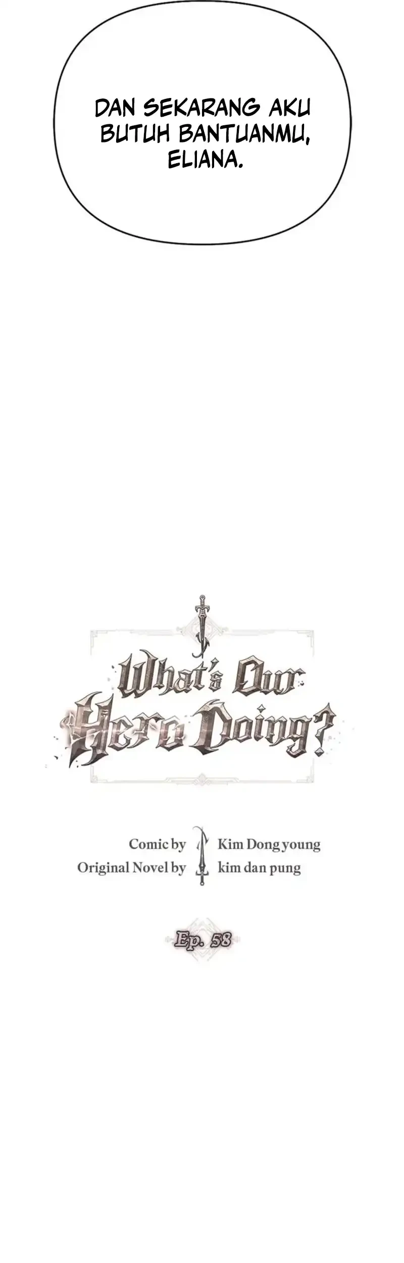 What’s Our Hero Doing? chapter 58 halaman 22