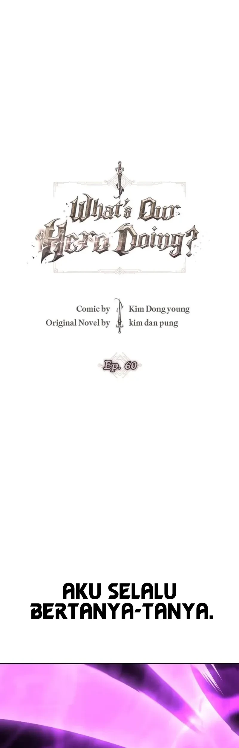What’s Our Hero Doing? chapter 60 halaman 20