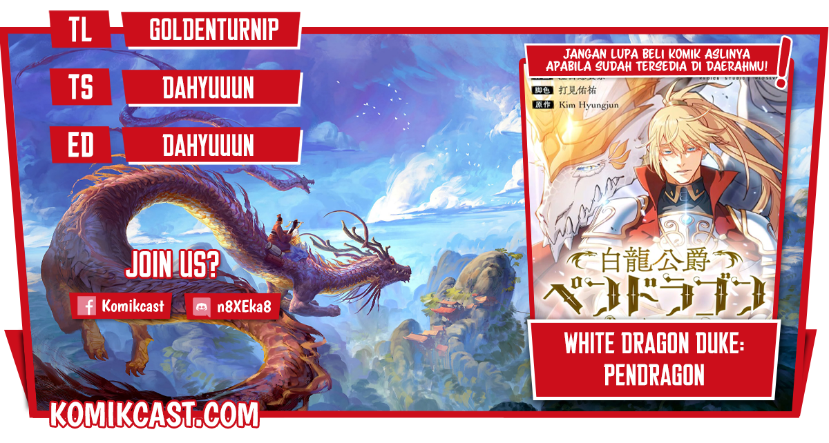 White Dragon Duke: Pendragon chapter 34 halaman 1