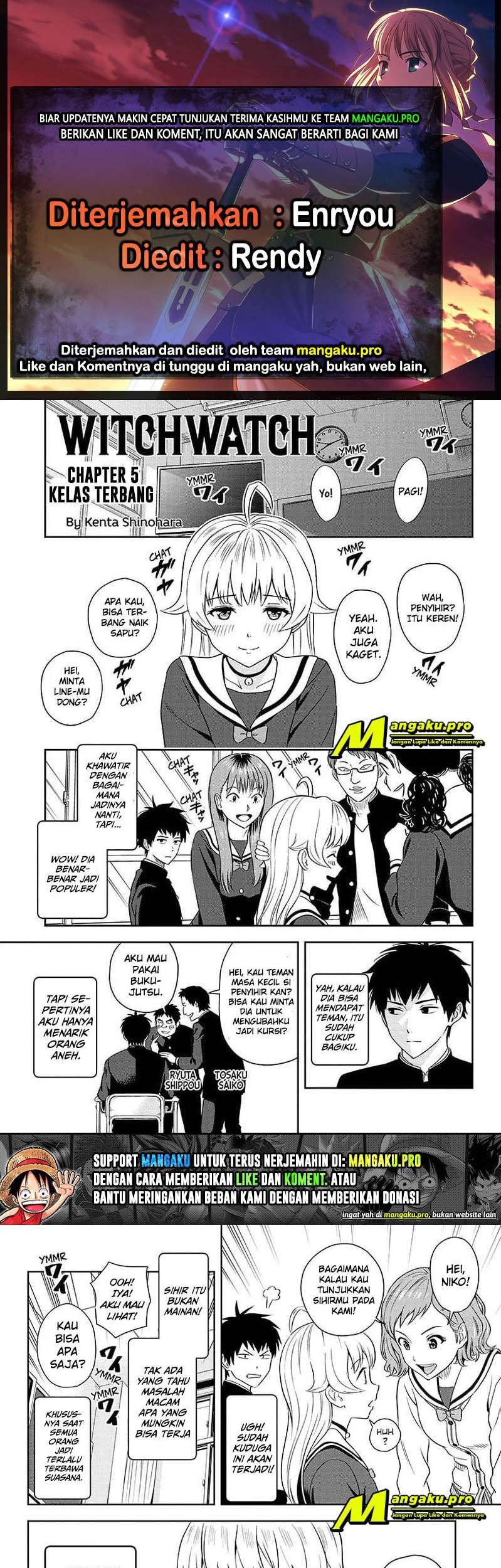 Witch Watch Bab 05 halaman 1