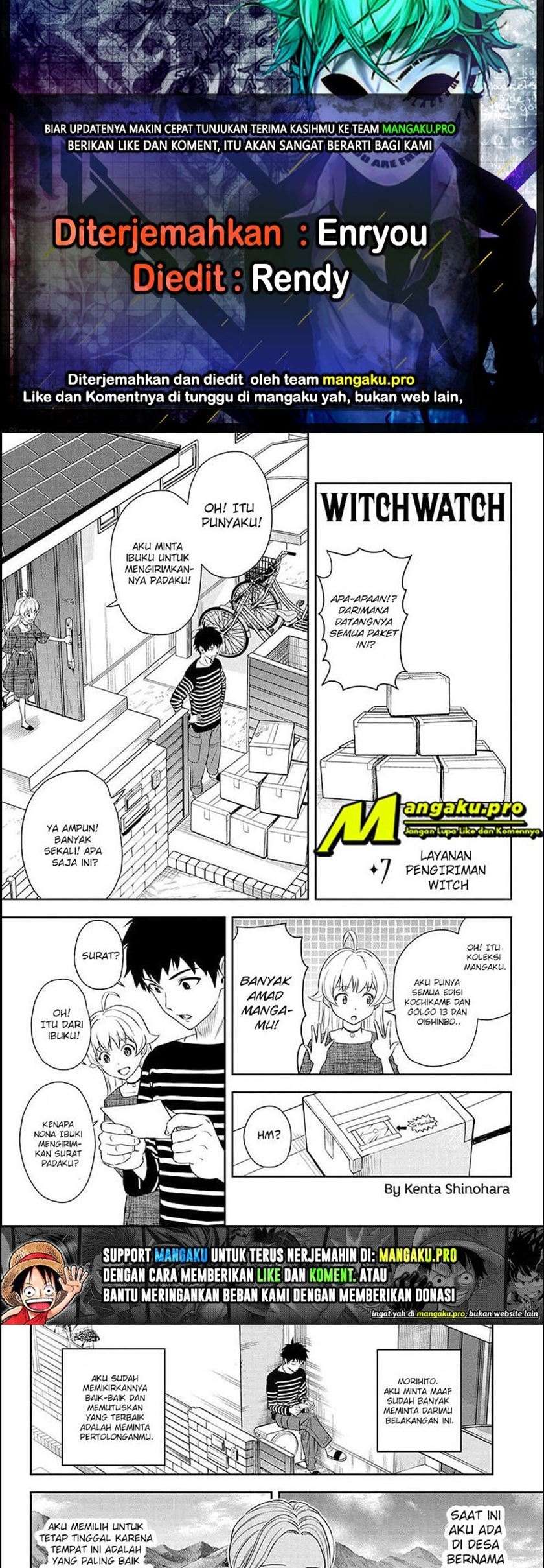 Witch Watch Bab 07 halaman 1