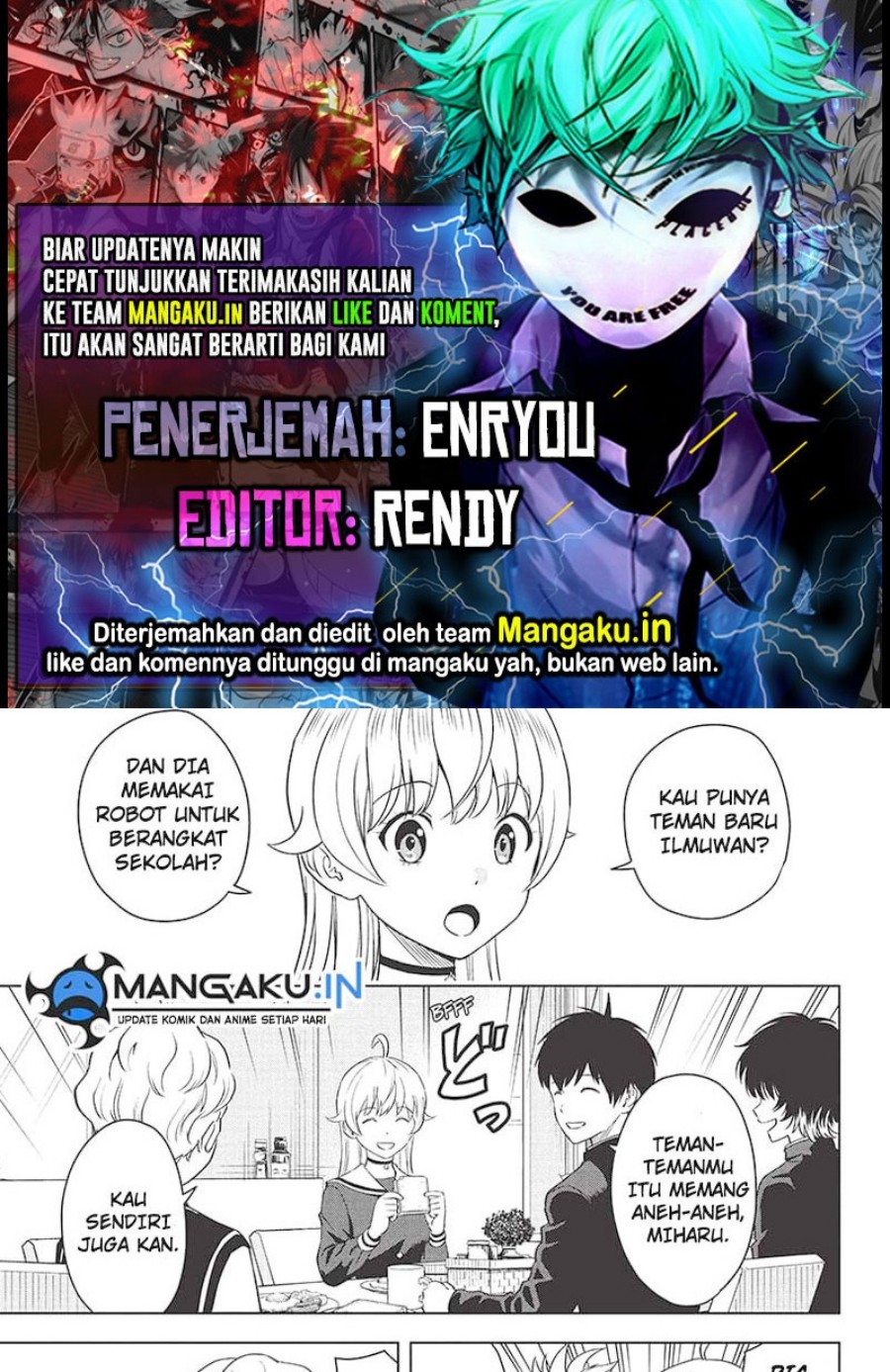 Witch Watch Bab 103 halaman 1