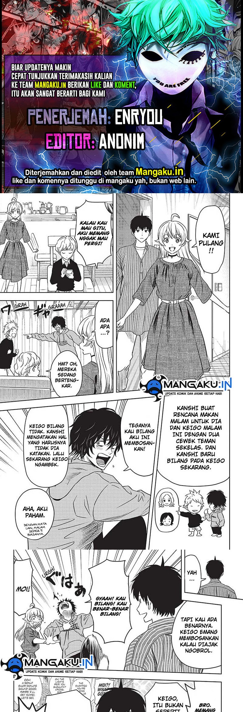 Witch Watch Bab 105 halaman 1