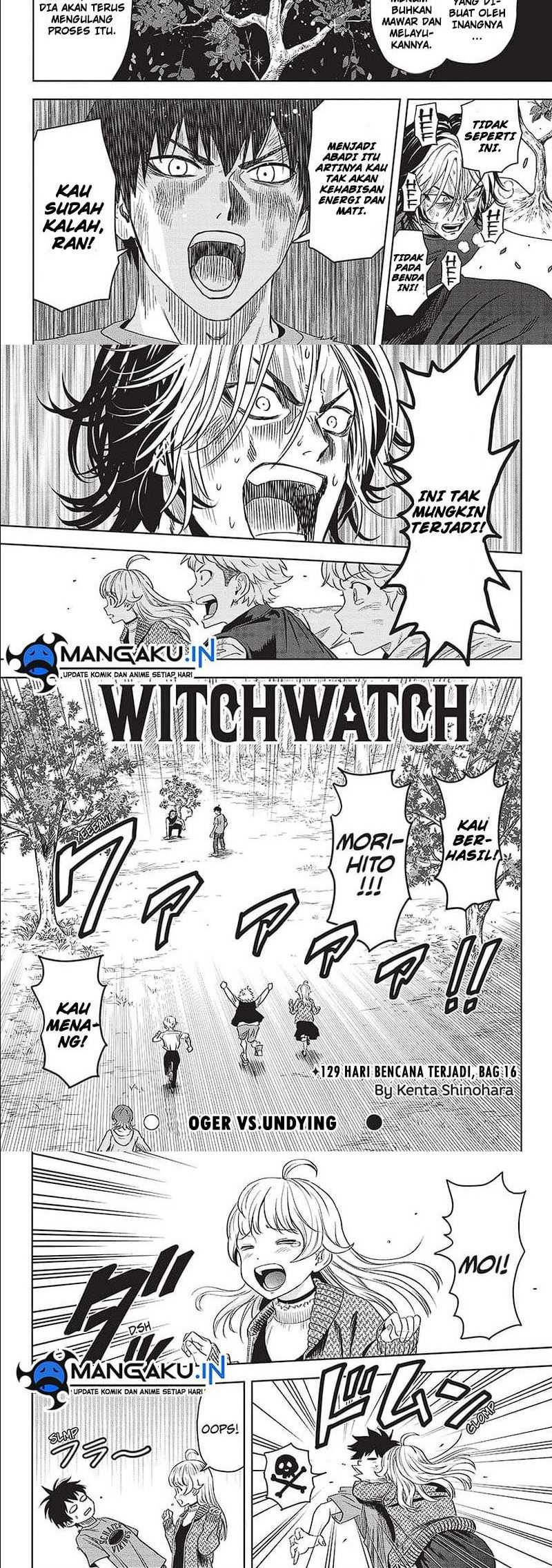 Witch Watch Bab 129 halaman 2