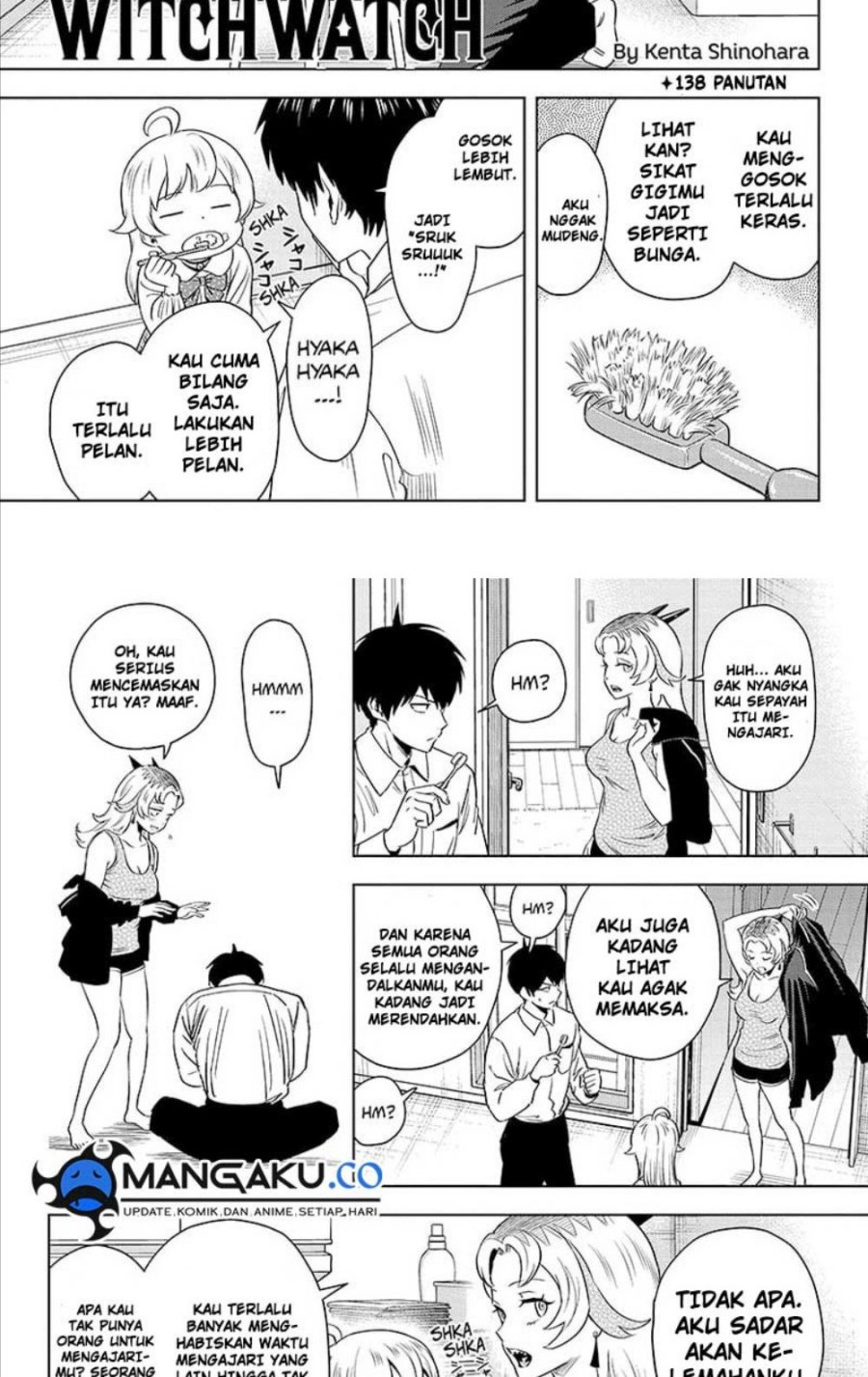 Witch Watch Bab 138 halaman 2