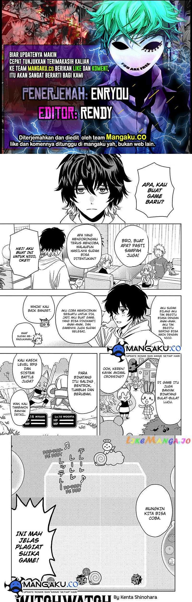 Witch Watch Bab 139 halaman 1