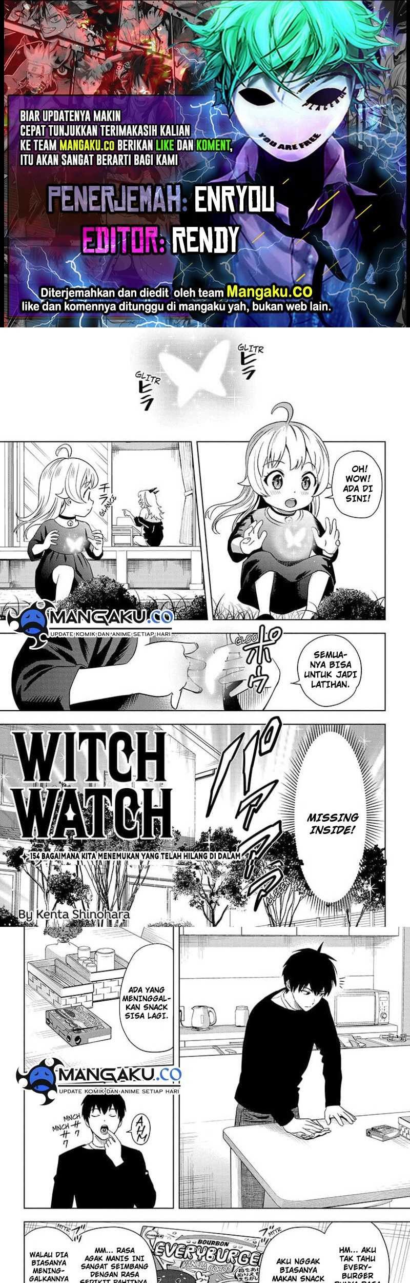 Witch Watch Bab 154 halaman 1