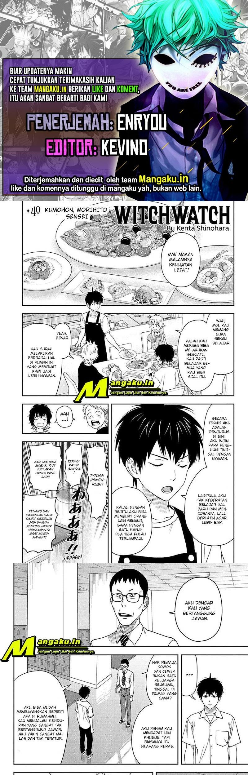 Witch Watch Bab 40 halaman 1
