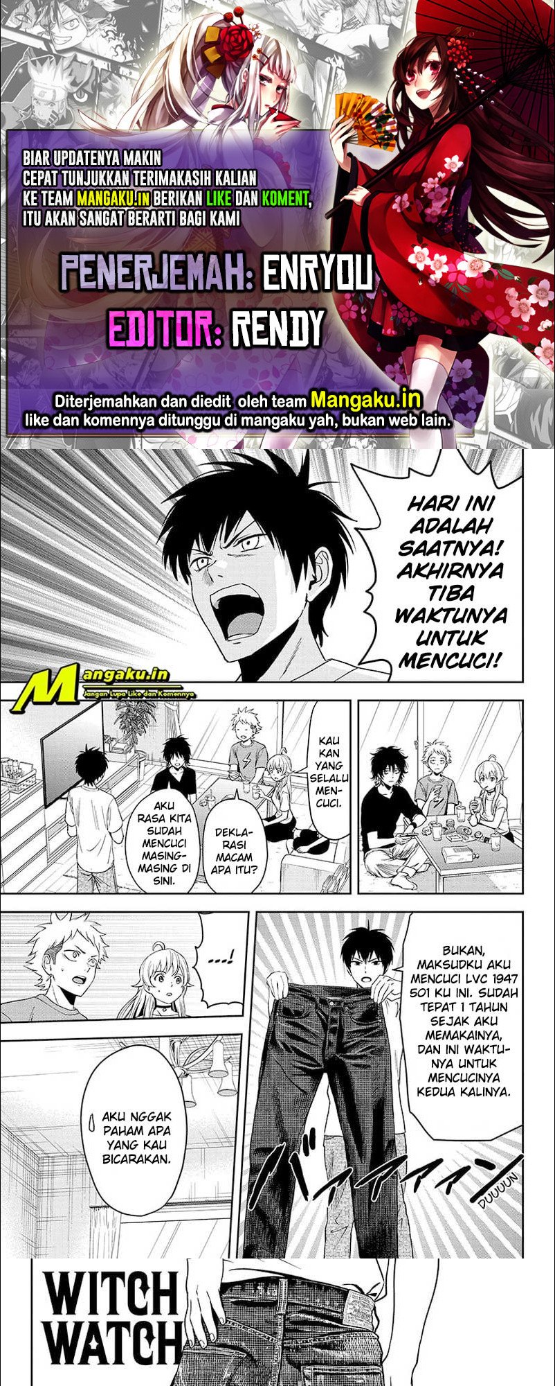 Witch Watch Bab 50 halaman 1