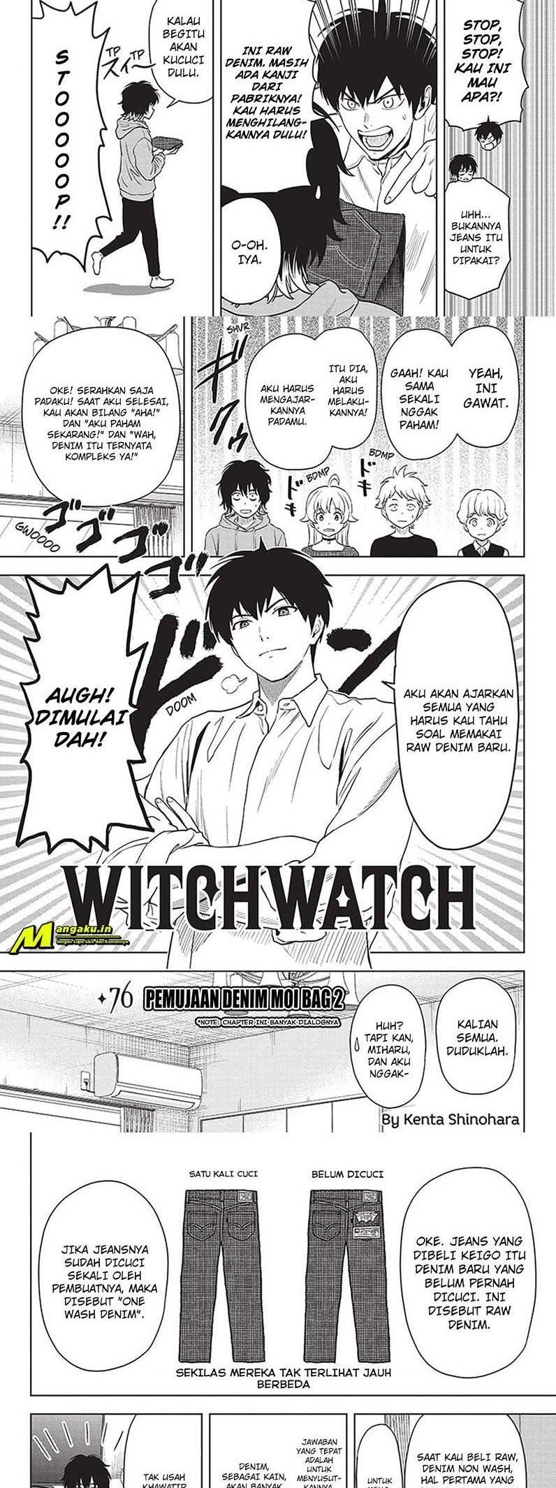 Witch Watch Bab 76 halaman 2