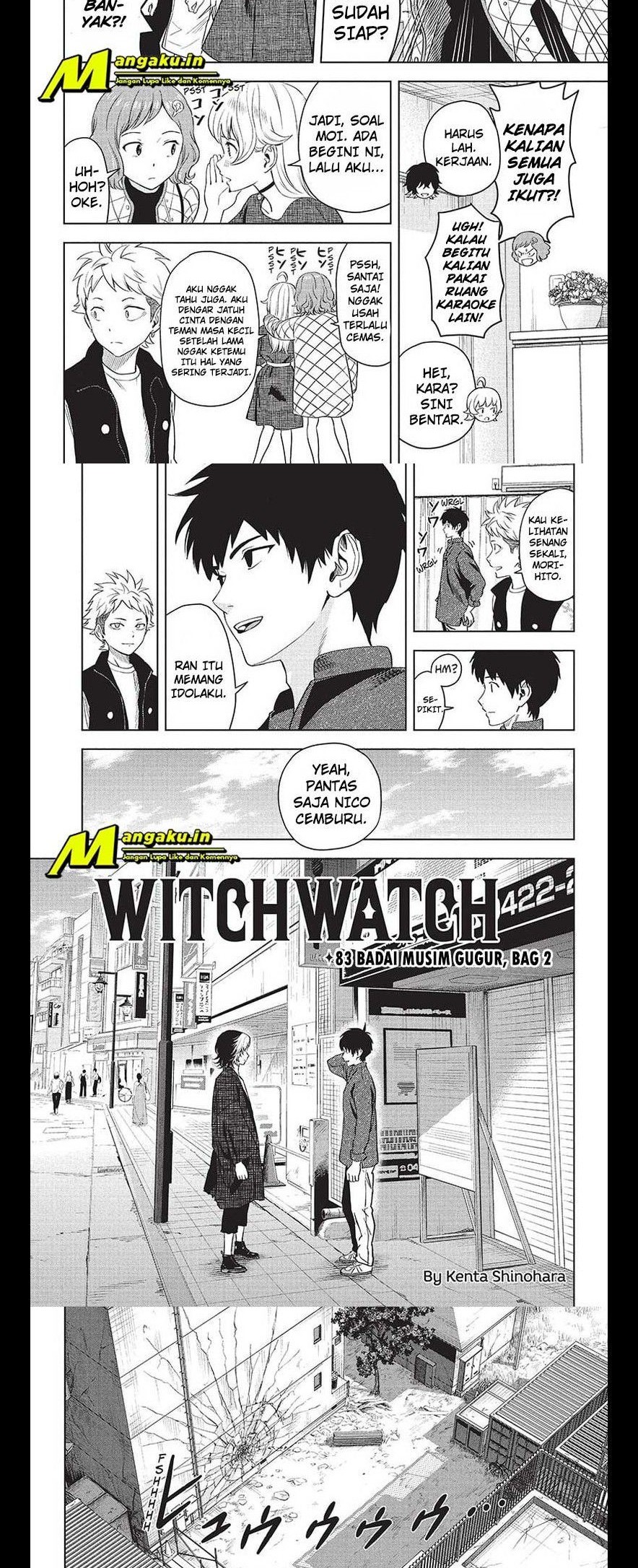 Witch Watch Bab 83 halaman 4