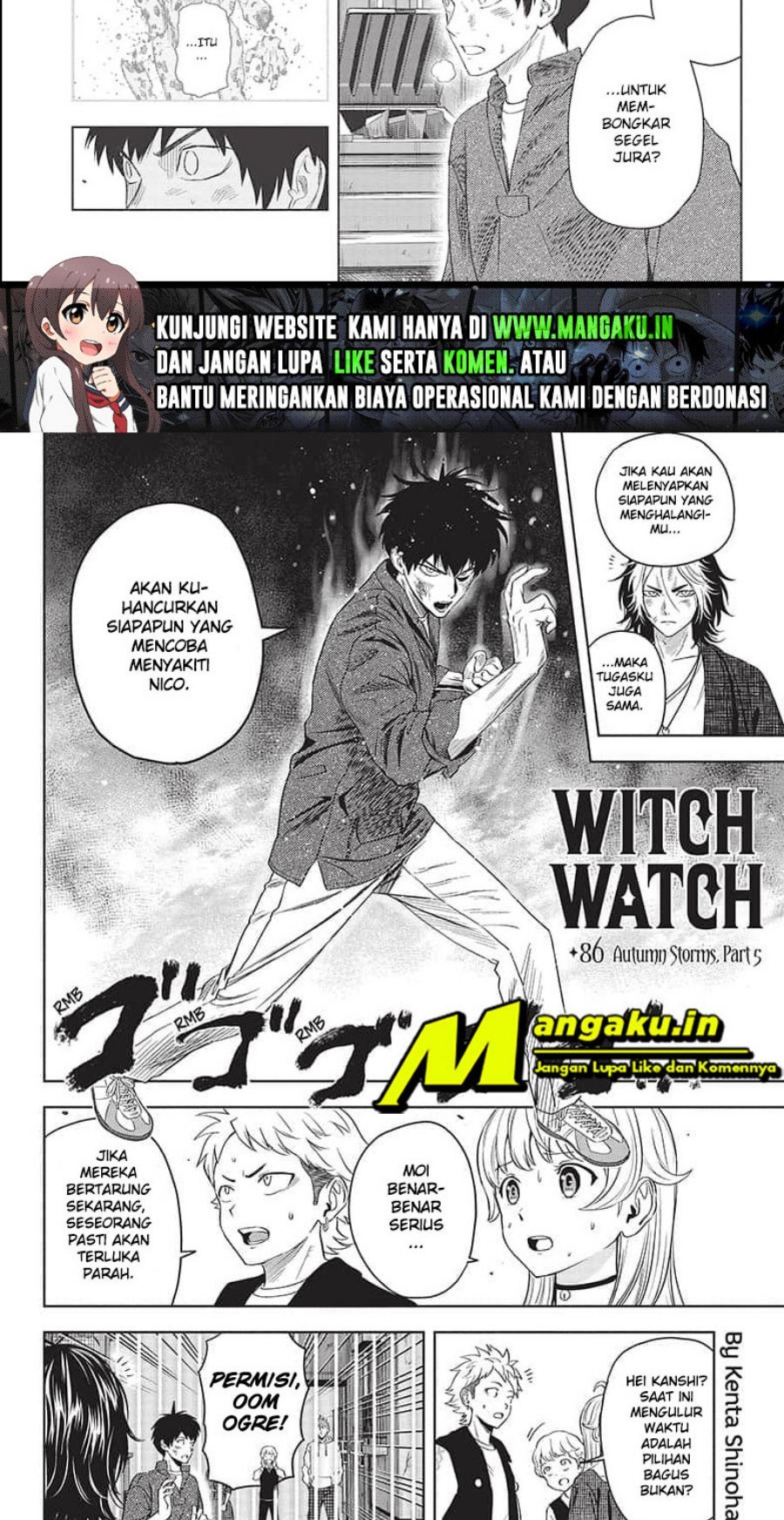 Witch Watch Bab 86 halaman 2
