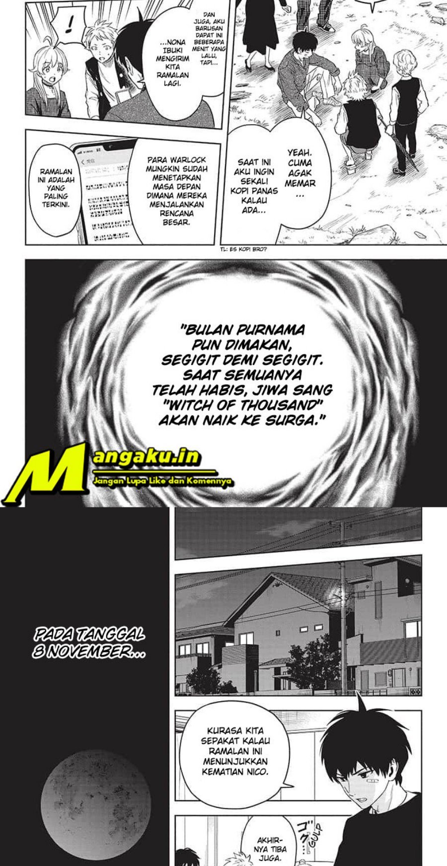 Witch Watch Bab 86 halaman 10