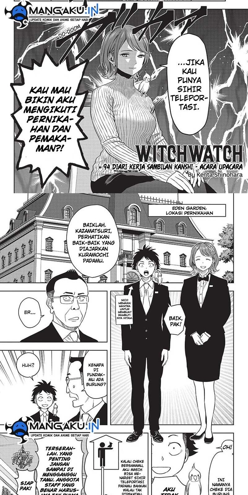 Witch Watch Bab 94 halaman 2