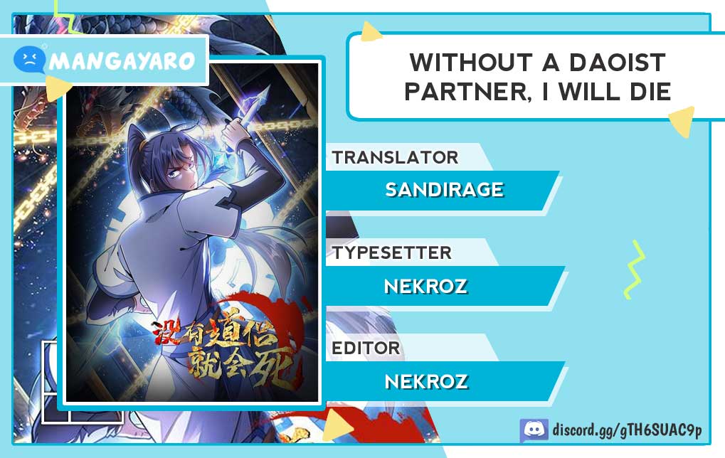 Without a Daoist Partner, I Will Die Bab 13 halaman 1