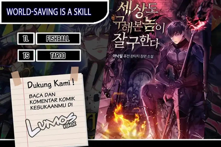 World-Saving Is A Skill Bab 27 halaman 1