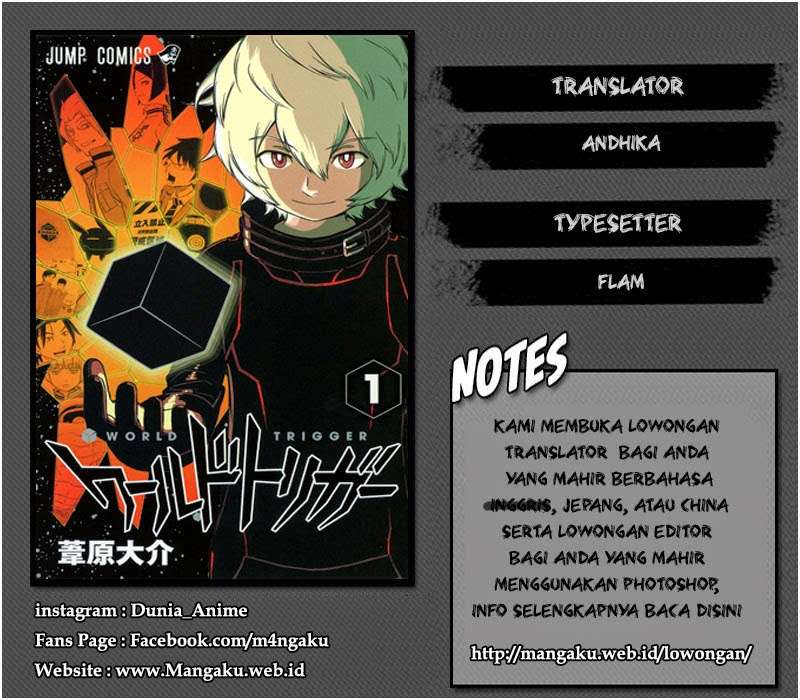 World Trigger Bab 100 halaman 1