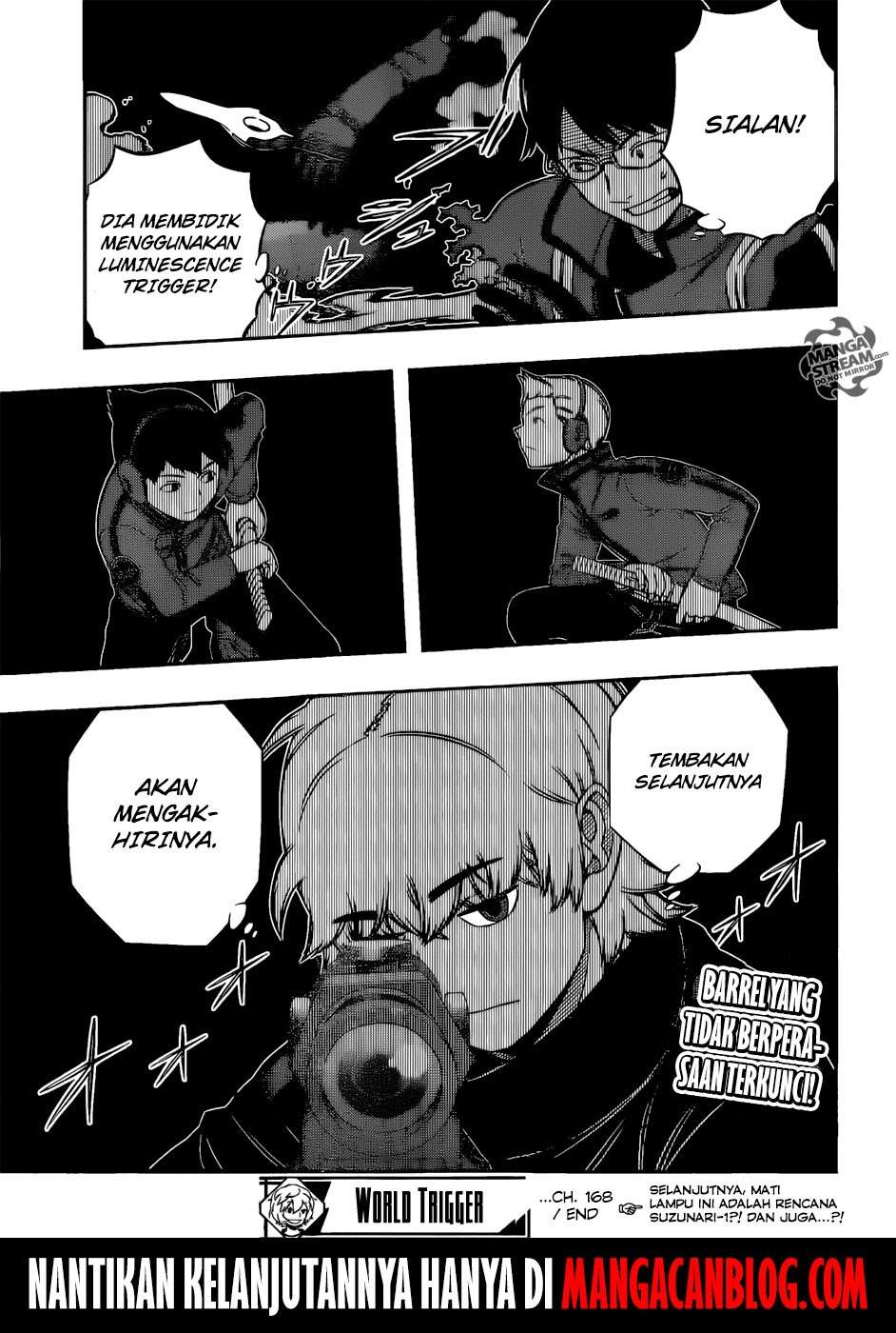 World Trigger Bab 168 halaman 22