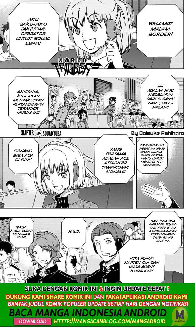 World Trigger Bab 184 halaman 1