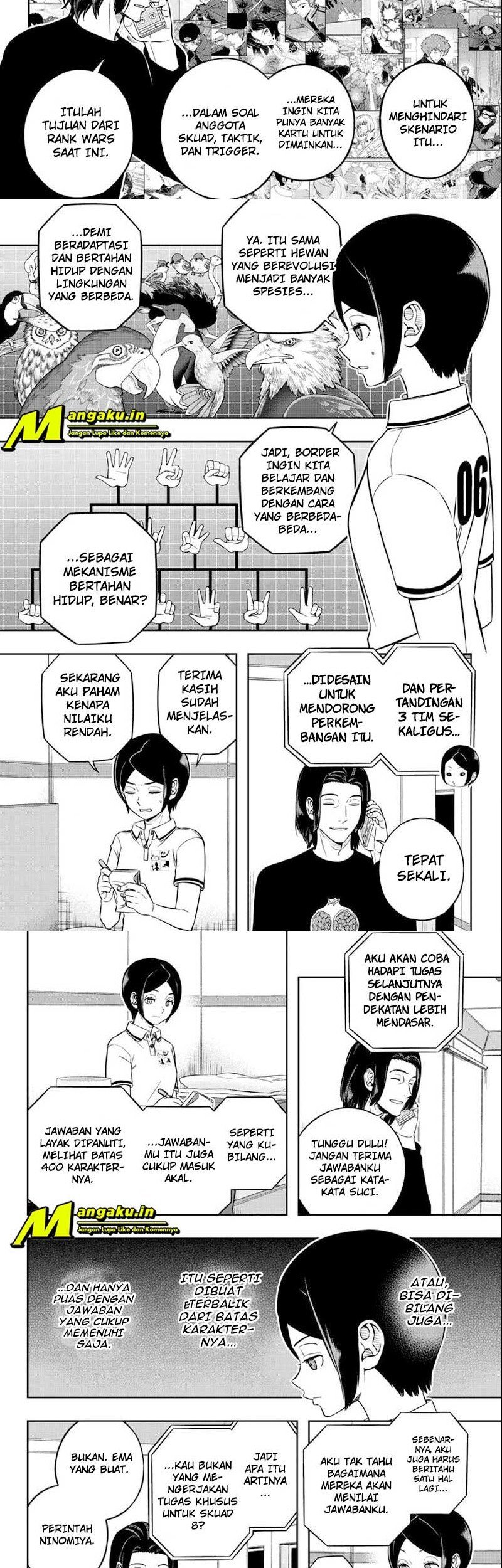 World Trigger Bab 221 halaman 3