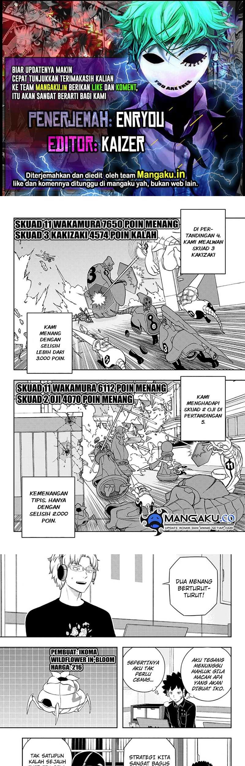 World Trigger Bab 240.2 halaman 1