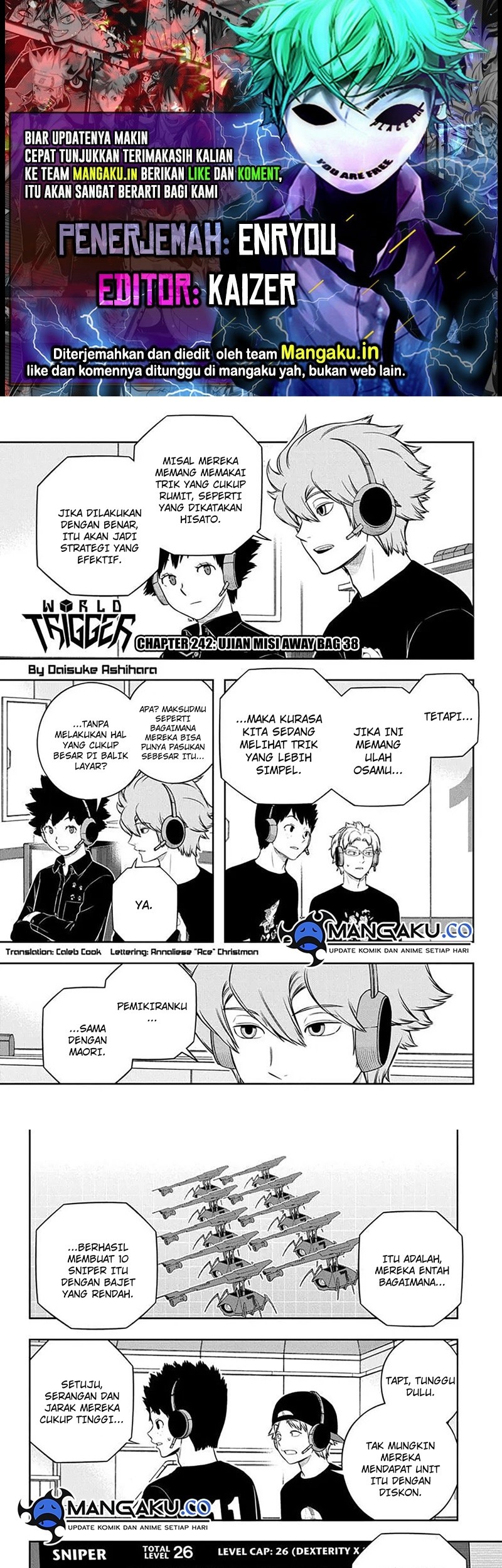 World Trigger Bab 242 halaman 1