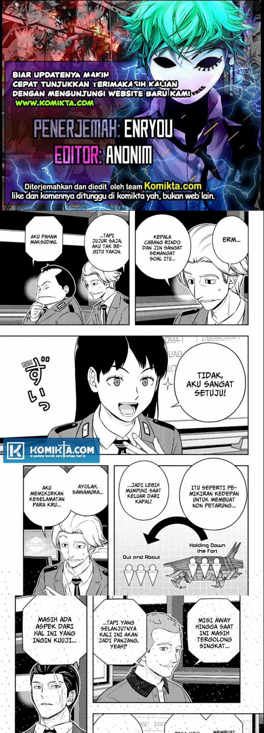 World Trigger Bab 249.2 halaman 1