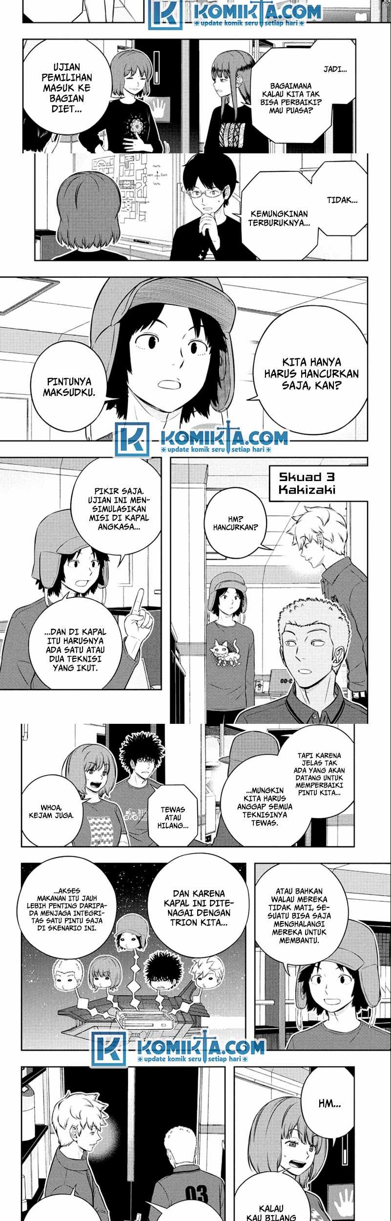 World Trigger Bab 250 halaman 3