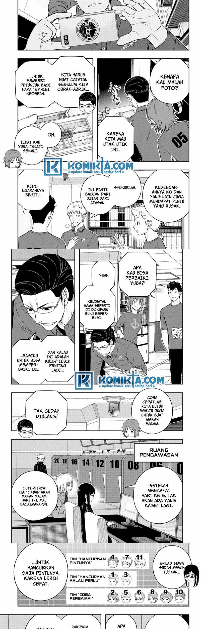 World Trigger Bab 250 halaman 6