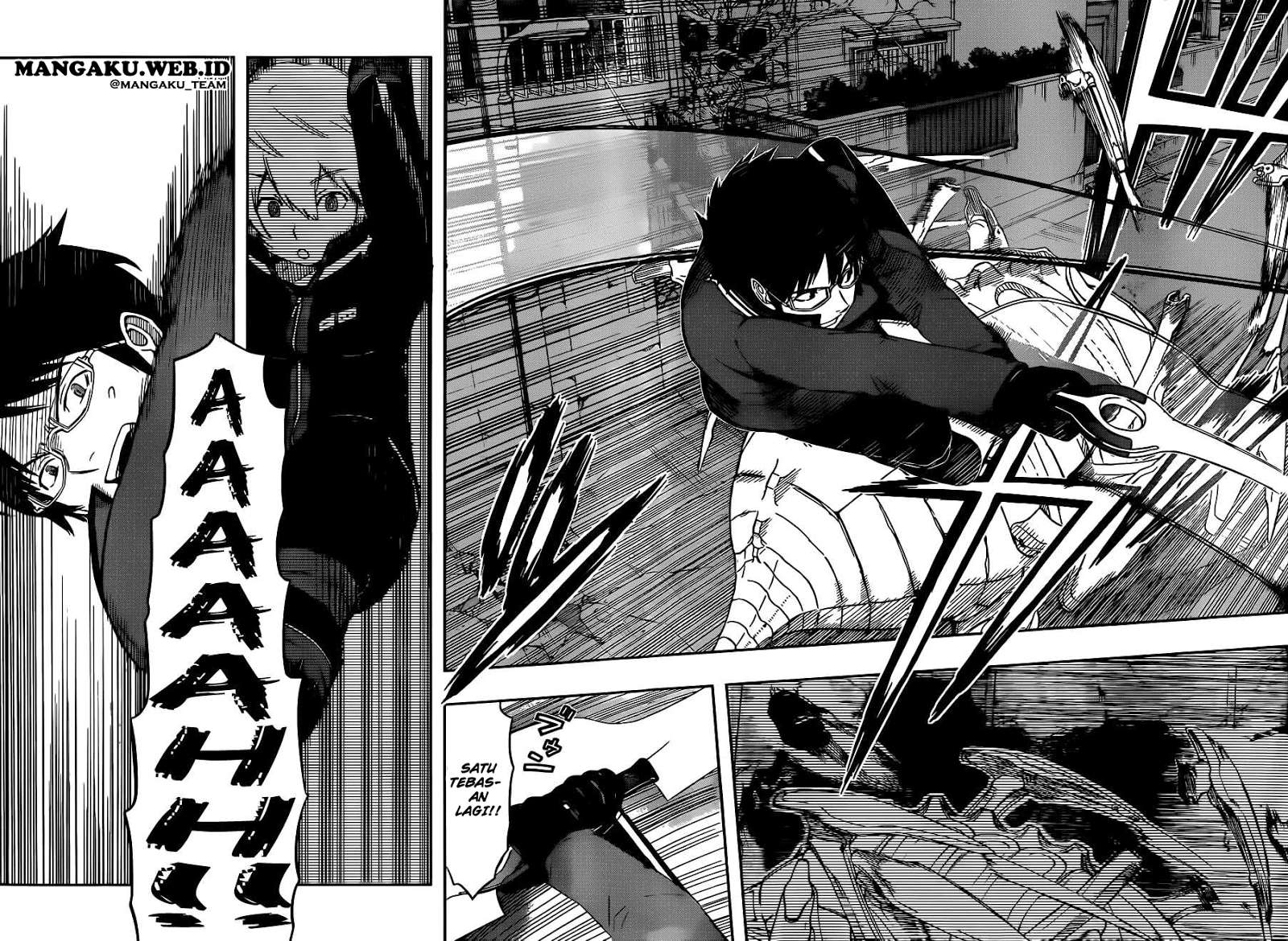 World Trigger Bab 50 halaman 16