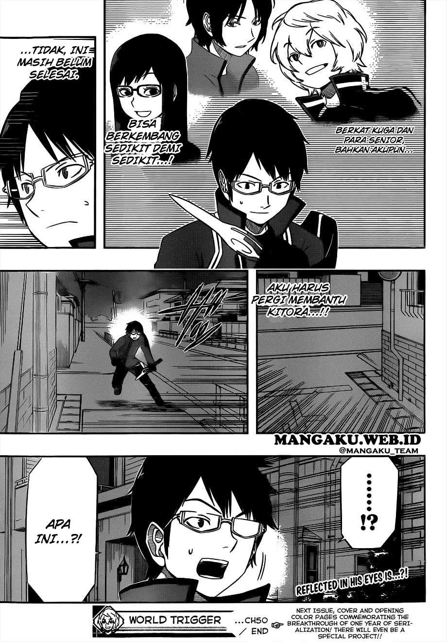 World Trigger Bab 50 halaman 18