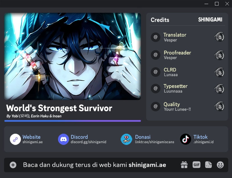 World’s Strongest Survivor chapter 2 halaman 1