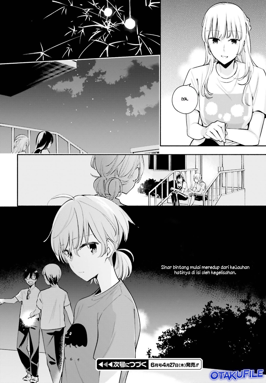 Yagate Kimi ni Naru Bab 21 halaman 22