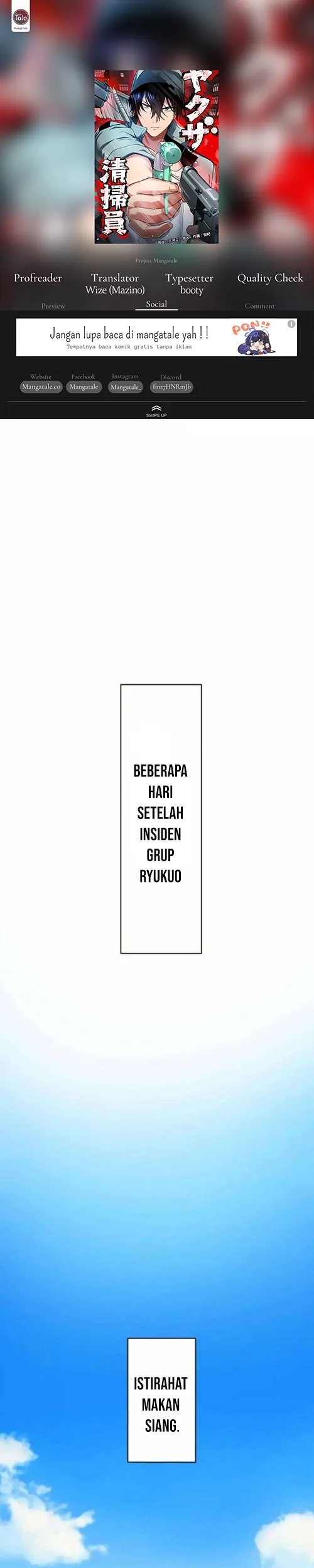 Yakuza Cleaner chapter 22 halaman 1