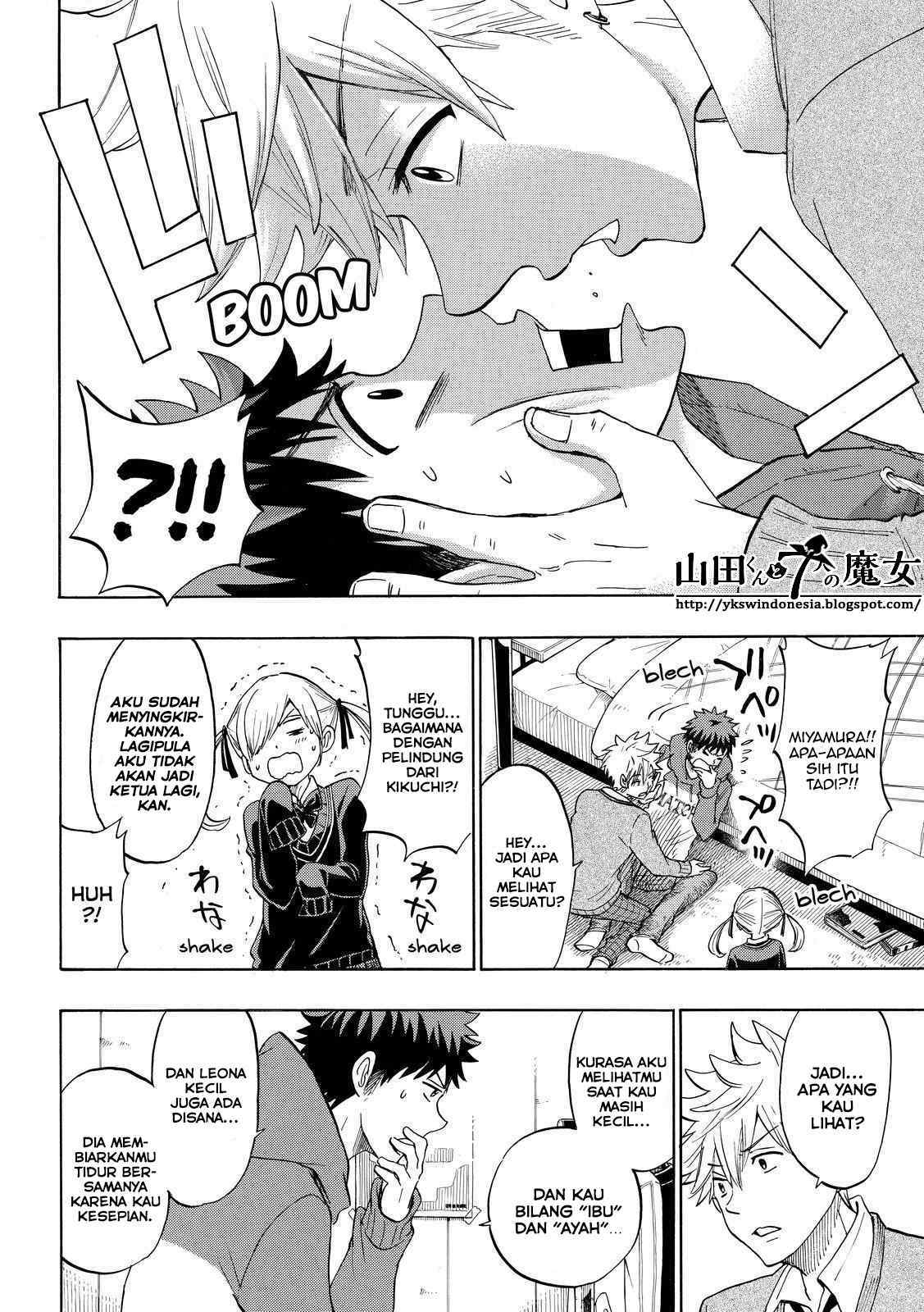 Yamada-kun to 7-nin no Majo Bab 151 halaman 5