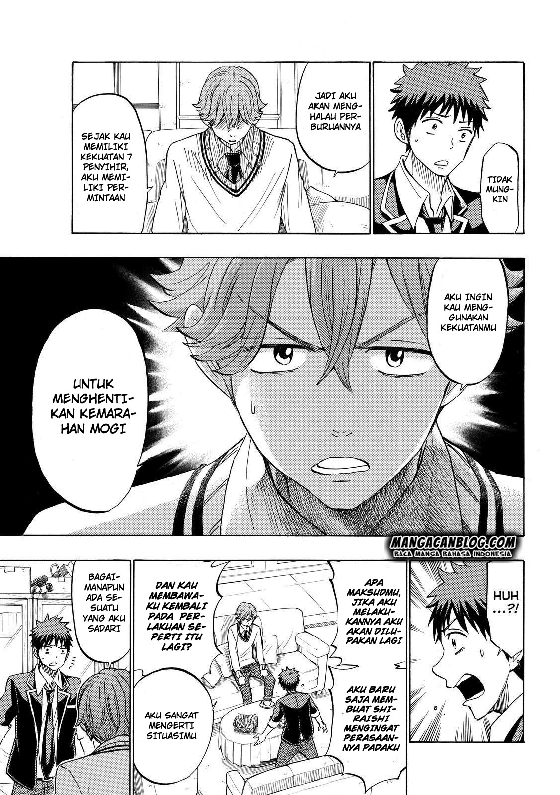 Yamada-kun to 7-nin no Majo Bab 175 halaman 5