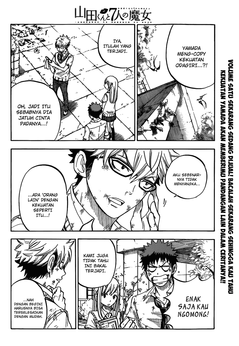 Yamada-kun to 7-nin no Majo Bab 21 halaman 9