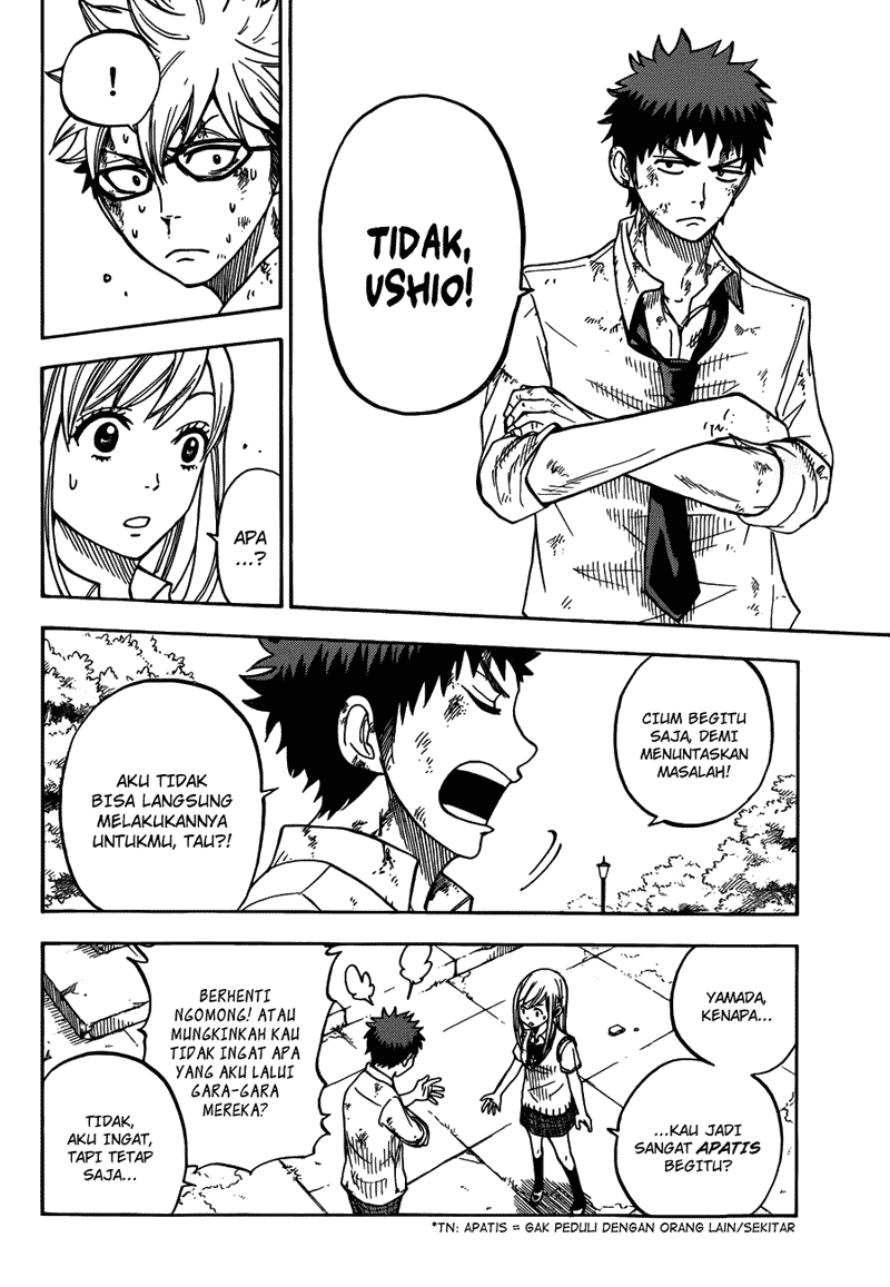 Yamada-kun to 7-nin no Majo Bab 21 halaman 11