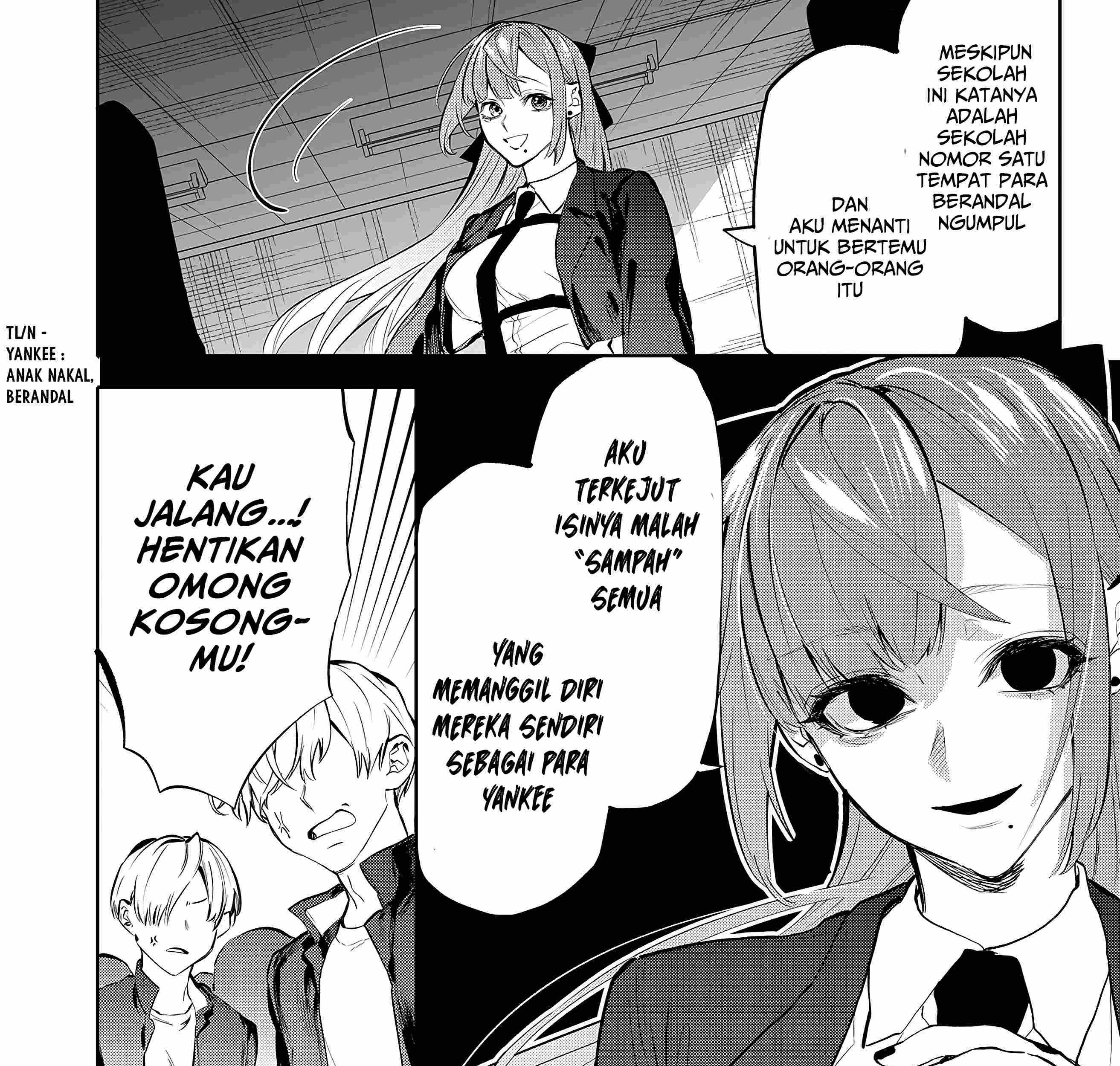 Yankee Koukou ni Ojou-sama chapter 1 halaman 62
