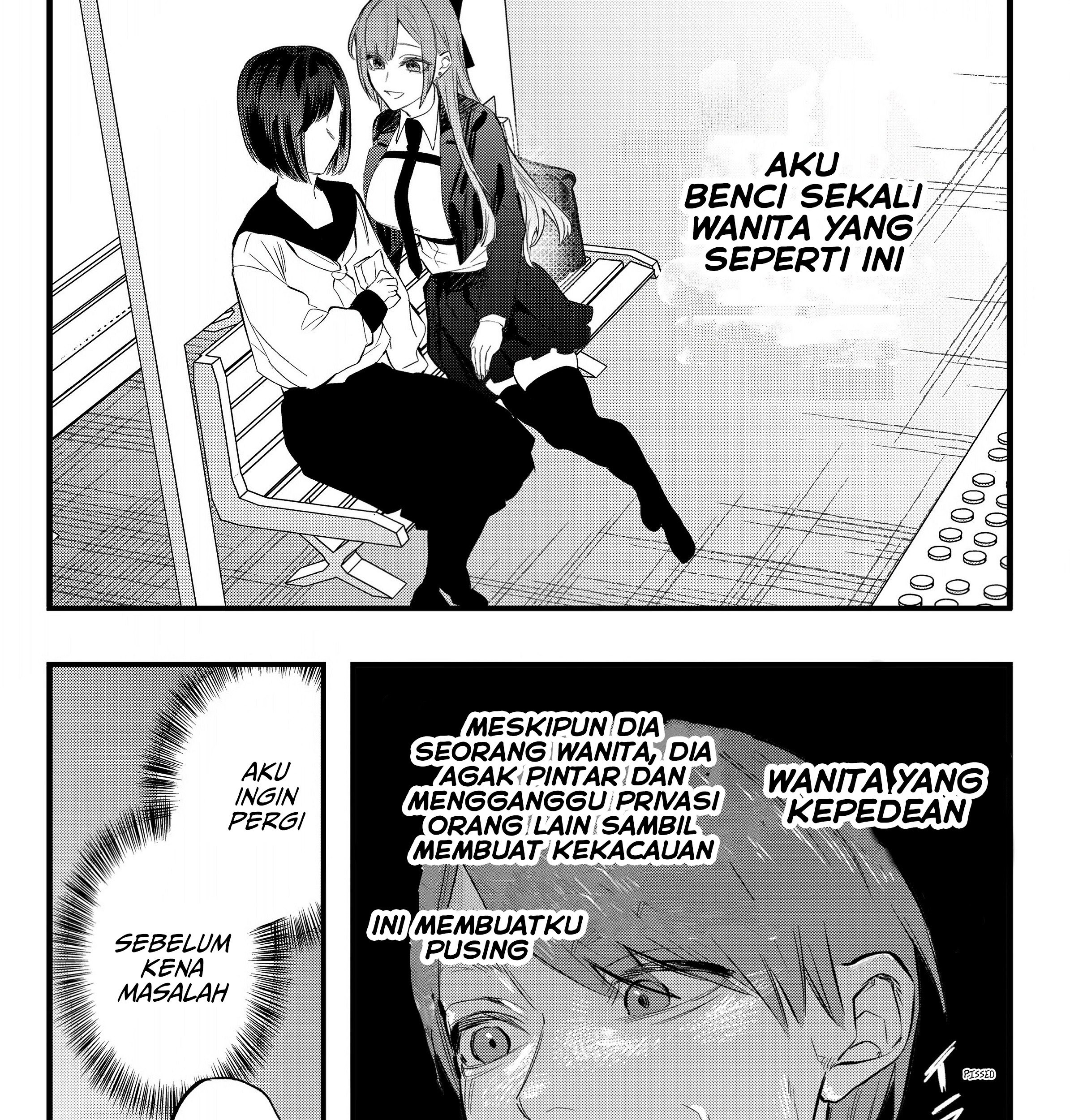 Yankee Koukou ni Ojou-sama chapter 2.1 halaman 30
