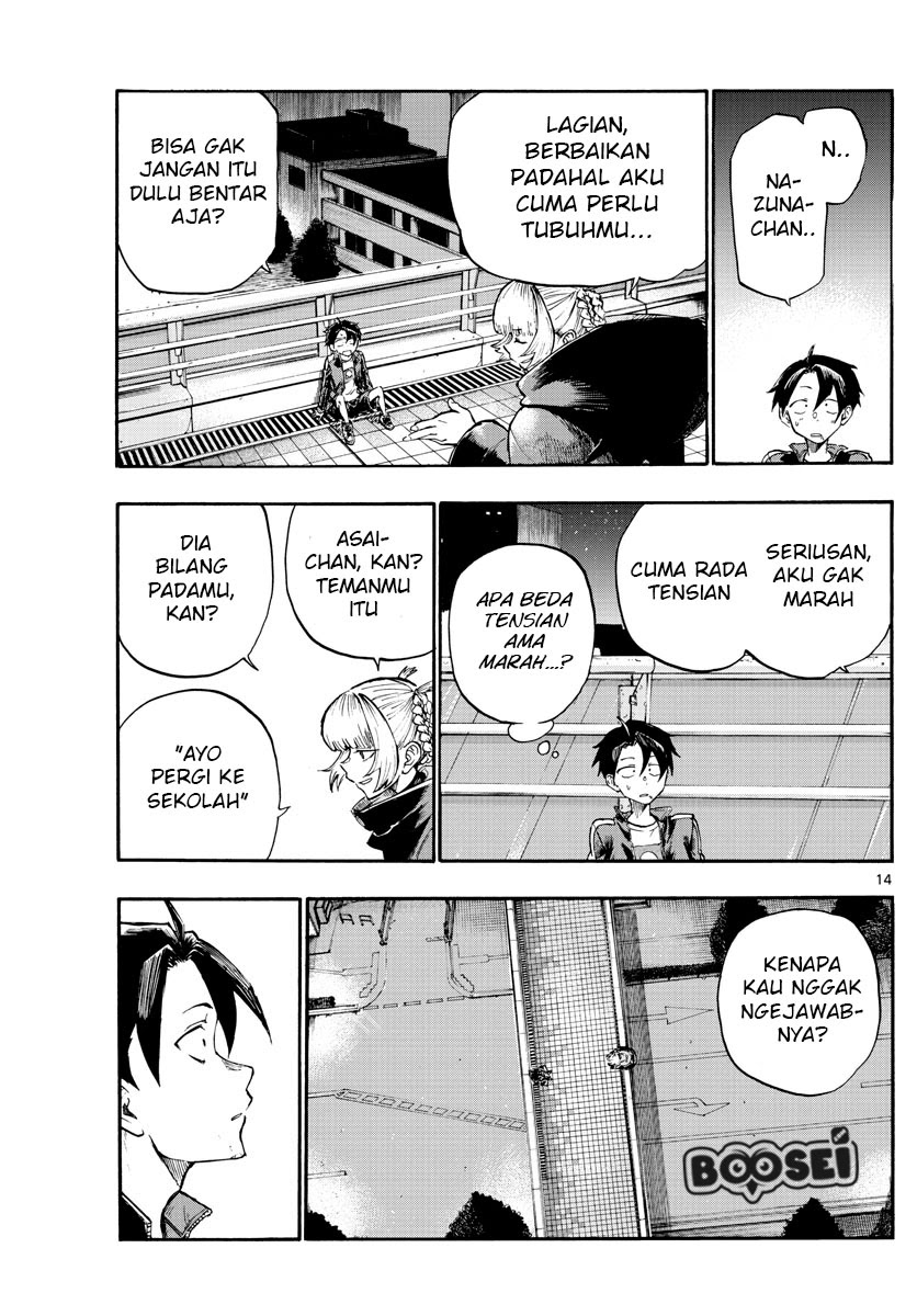 Yofukashi no Uta Bab 08 halaman 15