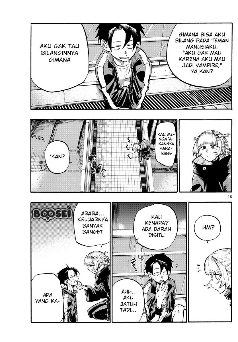 Yofukashi no Uta Bab 08 halaman 17